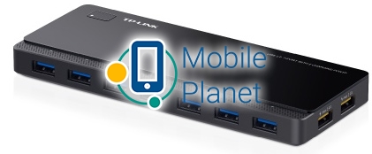 TP-LINK UH720 USB 3.0 7-Port Hub with 2 Charging Ports