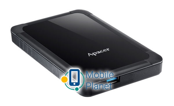 Зовнішній жорсткий диск Apacer AC532 1TB USB 3.1 Black (AP1TBAC532B-1)