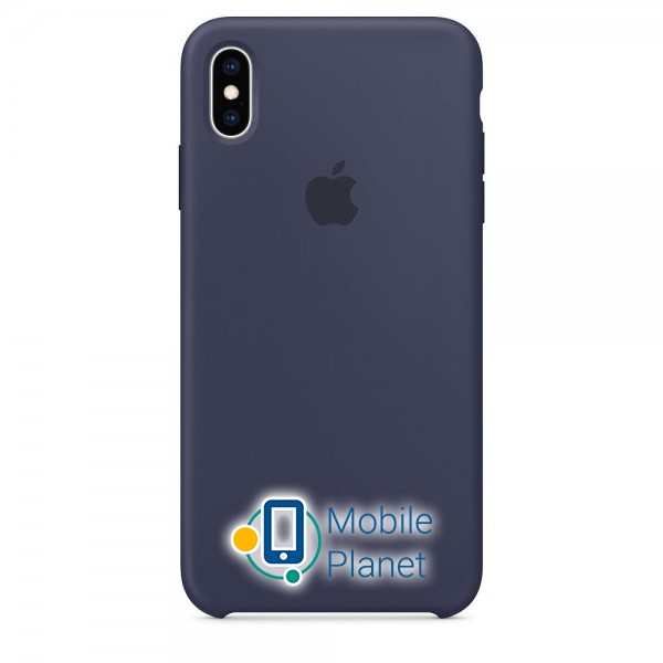 Купить Аксессуар для iPhone Apple Silicone Case Midnight Blue (MRWG2