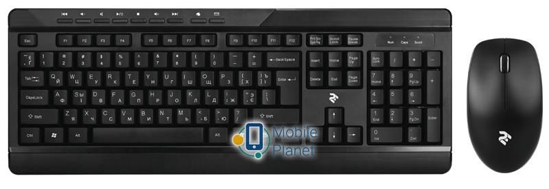 Клавіатура 2E MF410 BLACK (2E-MK410MWB)