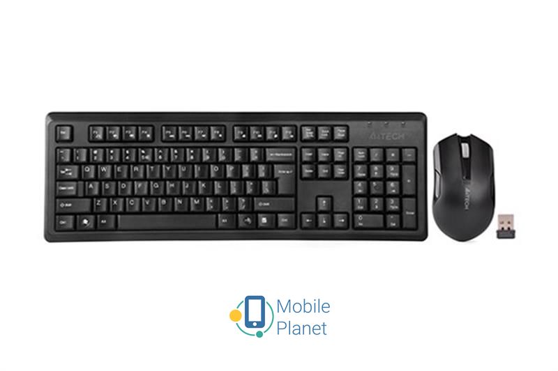 Комплект A4Tech 4200N (GR-92+G3-200N) Black USB