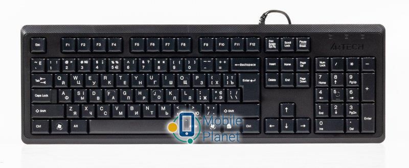 Клавіатура A4Tech KR-92 Black USB
