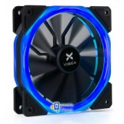 Кулер для корпуса Vinga LED fan-02 blue (UA)