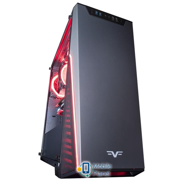 Корпус Frime MarkIII 2*USB3.0 без БП (MarkIII-U3-GLS-3RGBF-WP) (UA)