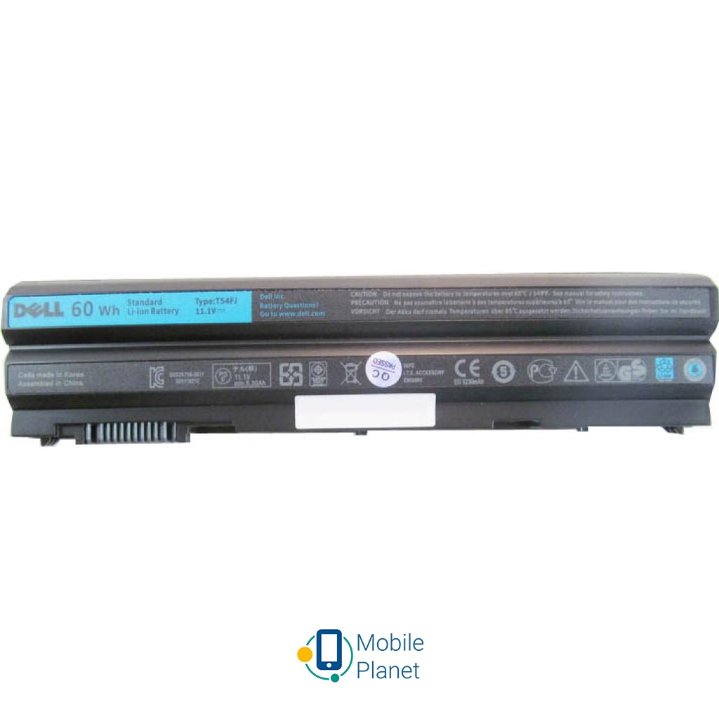 Акумулятор для ноутбука Dell Latitude E5420 T54FJ, 5100mAh (60Wh), 6cell, 11.1V, Li-ion (A41494) (UA)