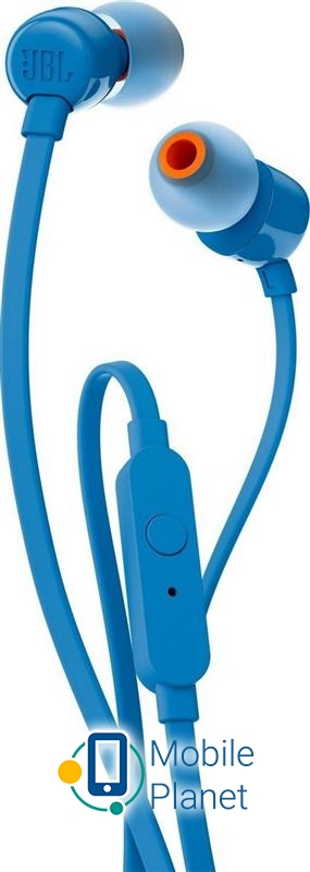 Гарнитура JBL T110 Blue (JBLT110BLU)