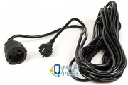 PowerPlant JY-3021/10 (PPEA08M100S1) 1 розетка, 10 м, черный (UA)