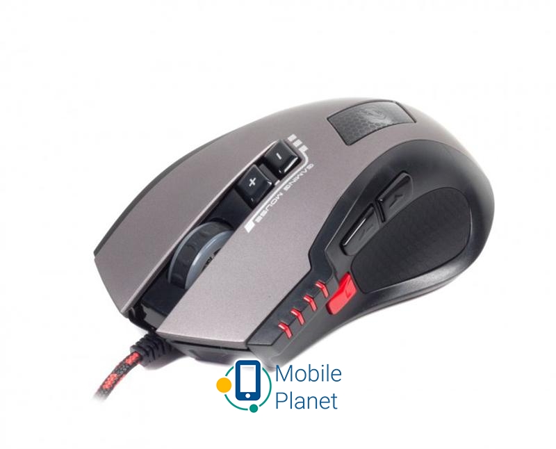 Мышь Gembird MUSG-004 Black, Grey USB