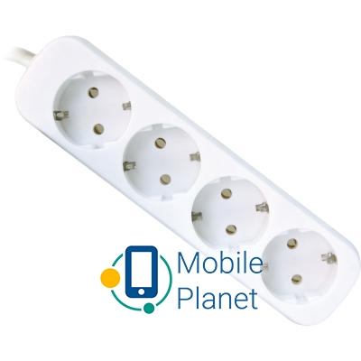 Мережевий фільтр Defender E450 5.0 m 4 троянд white (99227) (UA)