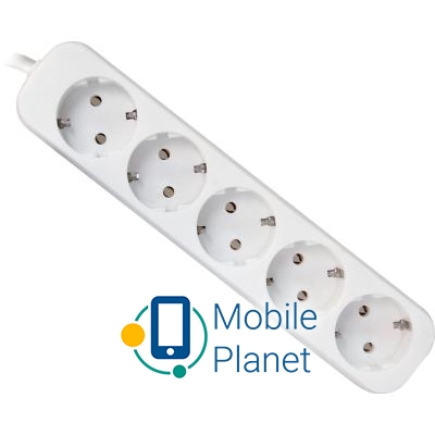 Мережевий фільтр Defender E530 3.0 m 5 троянд white (99230) (UA)