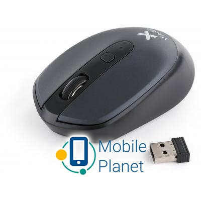 Миша Vinga MSW-908 Silent Click grey