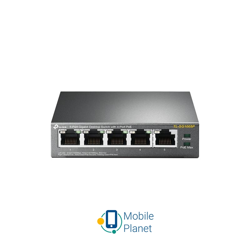 Комутатор TP-Link TL-SG1005P (UA)