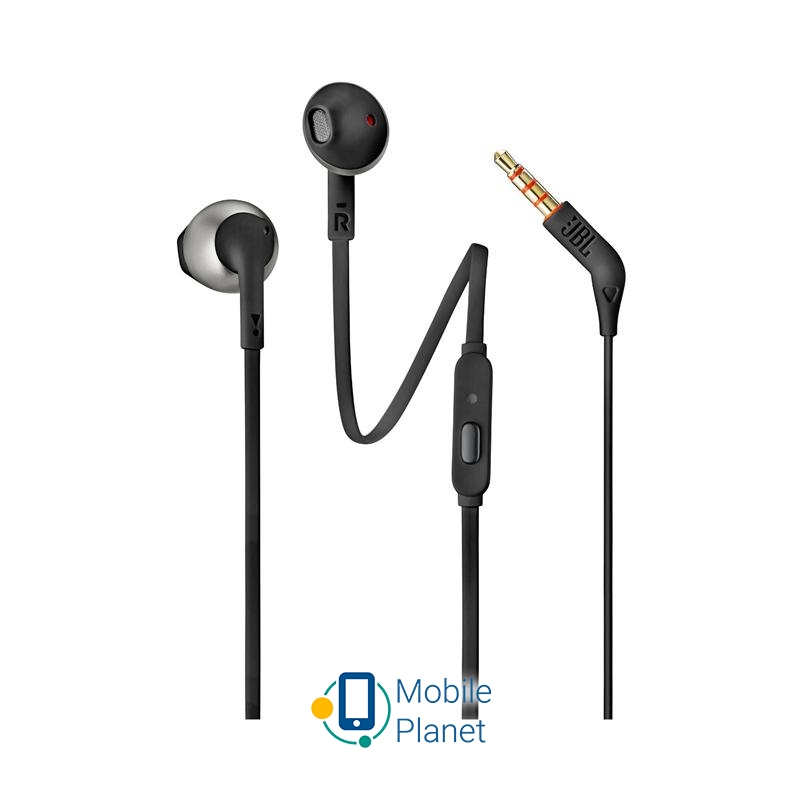 Гарнітура JBL T205 Black (JBLT205BLK)