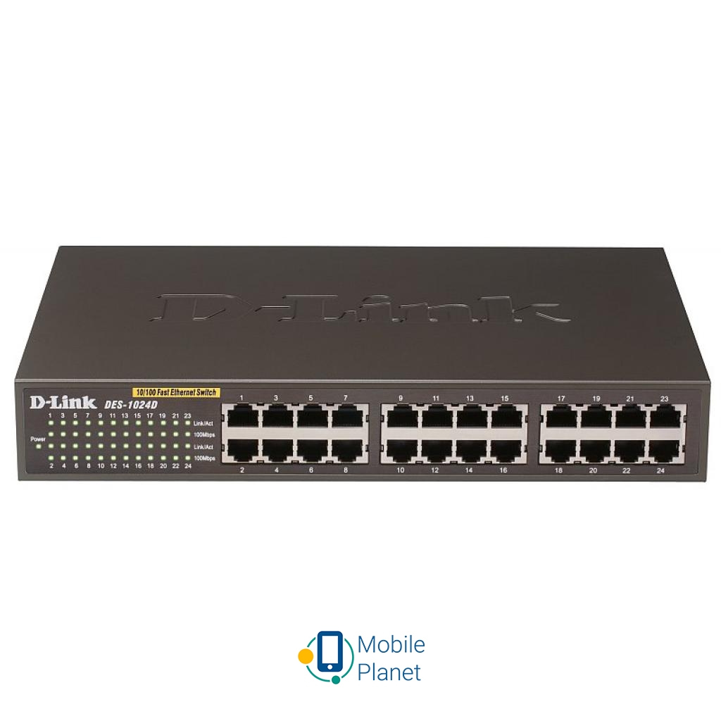 Коммутатор сетевой D-Link DES-1024D/F1 (UA)
