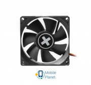 Вентилятор Xilence XPF80.W (XF034), 80х80х25мм, 3-pin + 4-pin, Black
