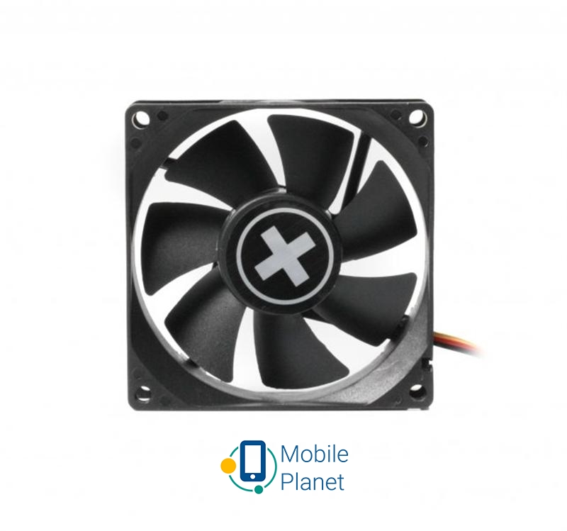 Вентилятор Xilence XPF80.W (XF034), 80х80х25мм, 3-pin + 4-pin, Black