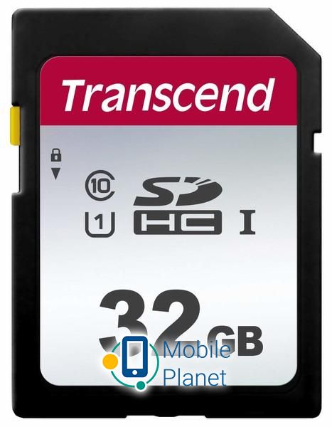 Карта пам'яті Transcend SDHC 32GB UHS-I U1 300S (TS32GSDC300S)