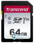 Transcend SDXC 64GB UHS-I U3 300S (TS64GSDC300S) (UA)