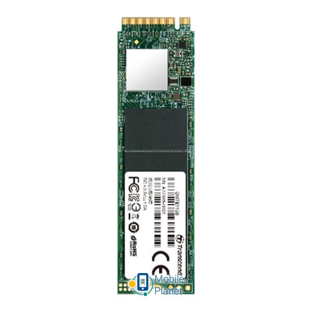SSD диск M.2 2280 512GB Transcend (TS512GMTE110S) (UA)