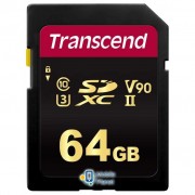 Transcend 64GB SDXC class 10 UHS-II U3 V90 MLC (TS64GSDC700S) (UA)