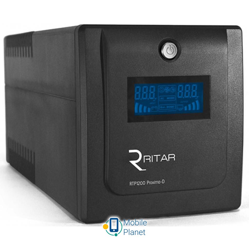 Джерело безперебійного живлення Ritar RTP1200 (720W) Proxima-D (RTP1200D) (UA)