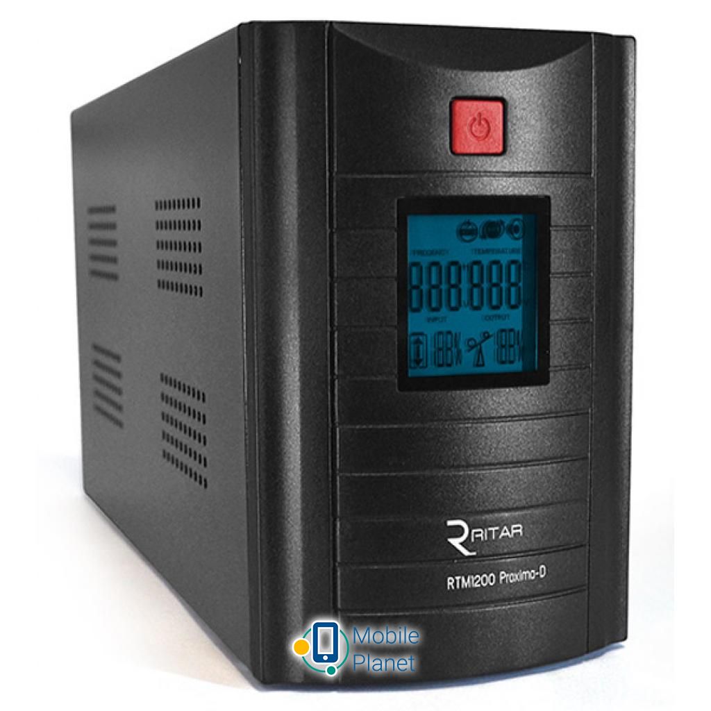 Джерело безперебійного живлення Ritar RTM1200 (720W) Proxima-L (RTM1200L) (UA)