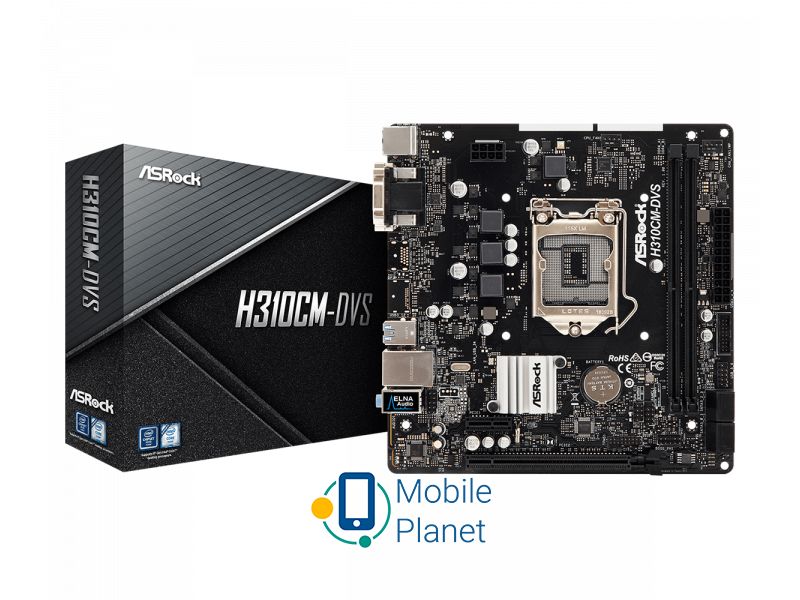 Материнська плата ASRock H310CM-DVS EU