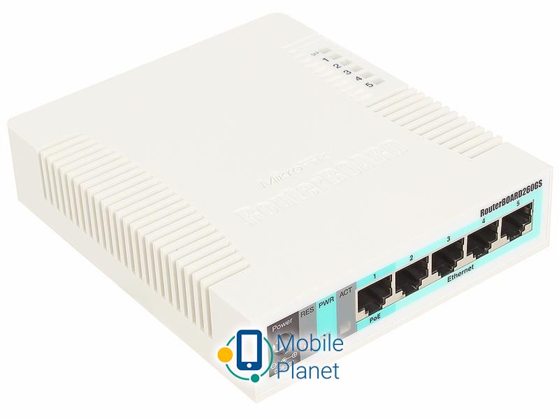 Коммутатор MikroTik CSS106-5G-1S (UA)