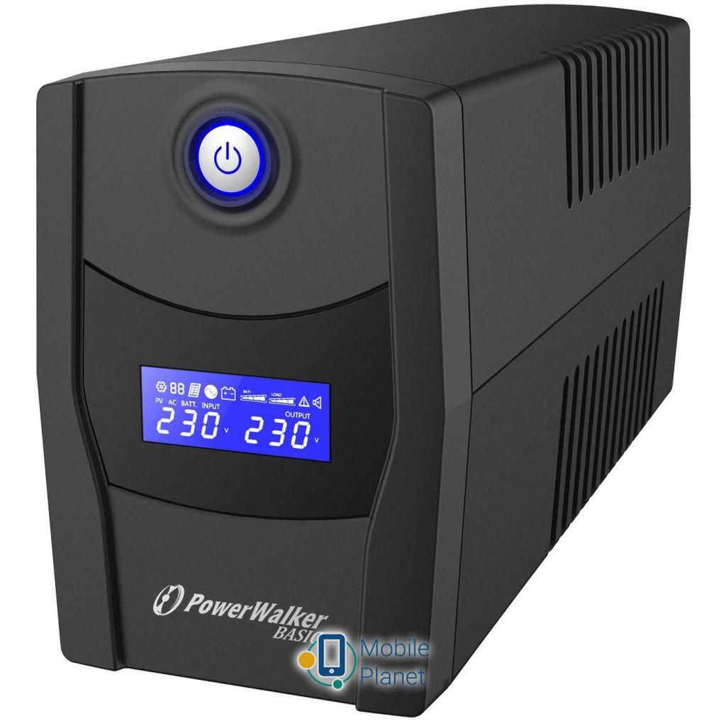 Источник бесперебойного питания PowerWalker VI 600 STL (10121072) (UA)