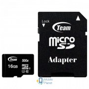 Team 16GB microSD class 10 UHS-I (TUSDH16GCL10U03)
