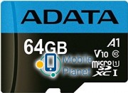AData Premier microSDHC/SDXC UHS-I Class10 (AUSDX64GUICL10A1-RA1) (UA)