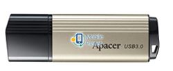 Флеш пам `ять Apacer AH353 32GB (AP32GAH353C-1) Champagne Gold (UA)