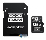 MicroSDXC 128GB UHS-I Class 10 Goodram + SD-adapter (M1AA-1280R12) (UA)
