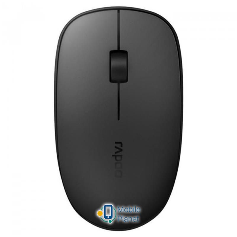 Миша Rapoo M200 Silent Grey USB