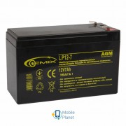12В 7 Ач GEMIX (LP12-7) (UA)