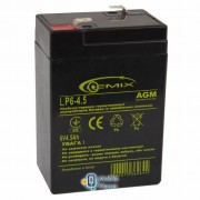 GEMIX 6В 4.5 Ач (LP6-4.5 Т2) (UA)