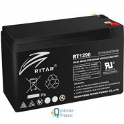 Ritar AGM RT1290B, 12V-9Ah, Black (RT1290B) (UA)