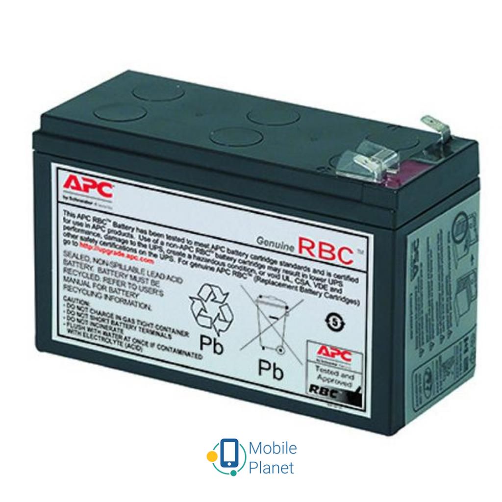 Акумуляторна батарея APC Replacement Battery Cartridge #106 (APCRBC106) (UA)