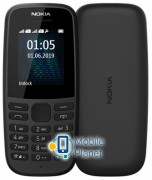 Nokia 105 SS 2019 Black (UA)