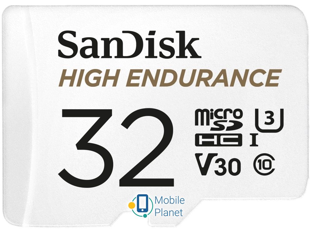 Карта пам'яті SanDisk High Endurance microSD (SDSQQNR-032G-GN6IA)