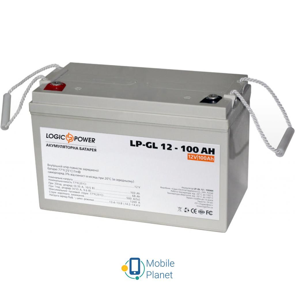 LogicPower LPM-GL 12В 100Аг (3871) (UA)