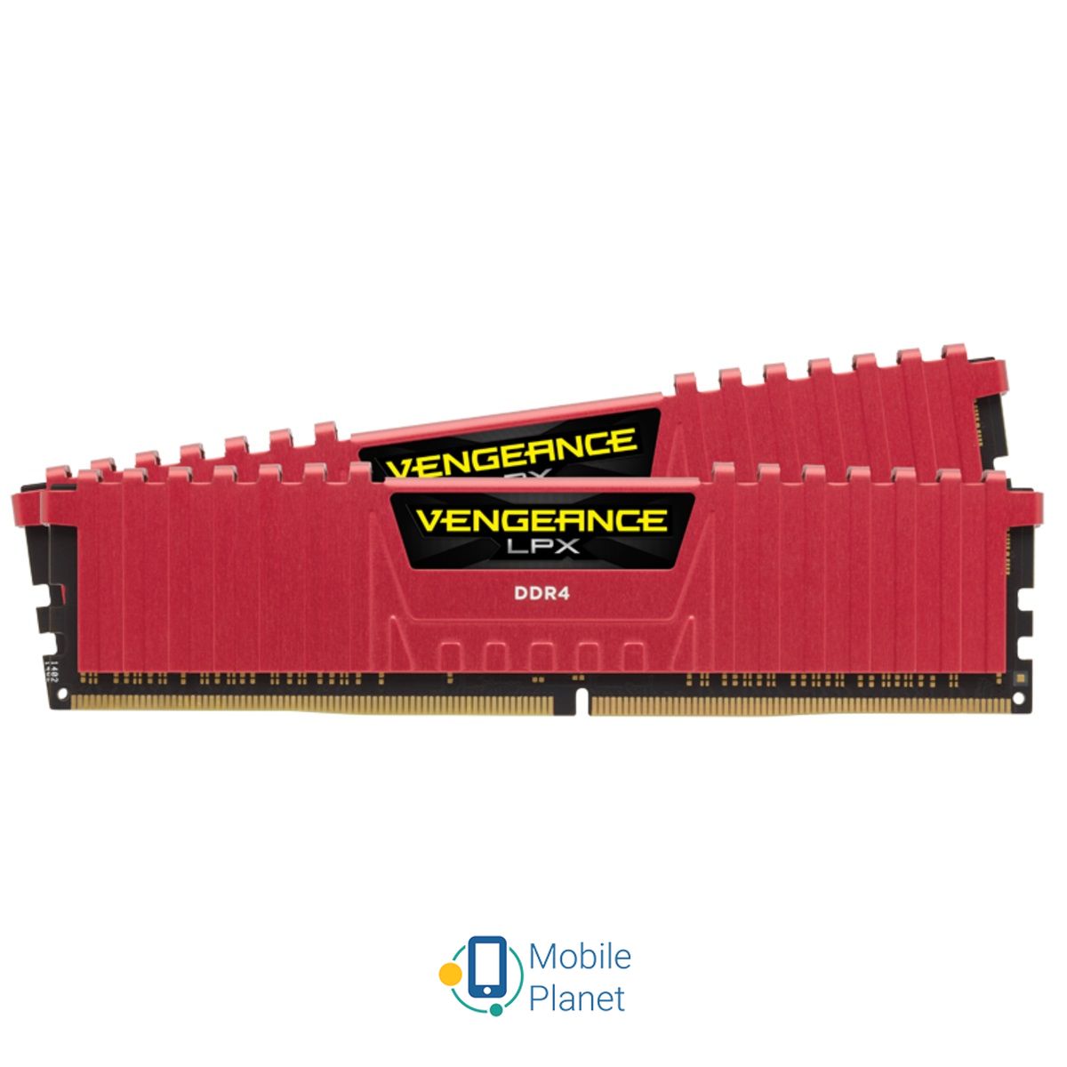Оперативна пам'ять DDR4 2x8GB/3200 Corsair Vengeance LPX Red (CMK16GX4M2B3200C16R)