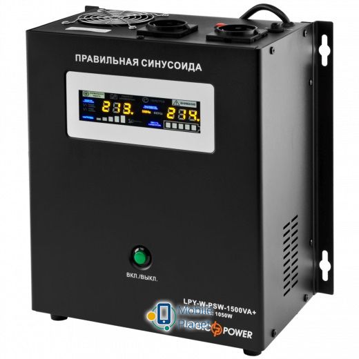 Источник бесперебойного питания LogicPower LPY-W-PSW-1500VA+ (1050Вт)10A/15A (LP4145)