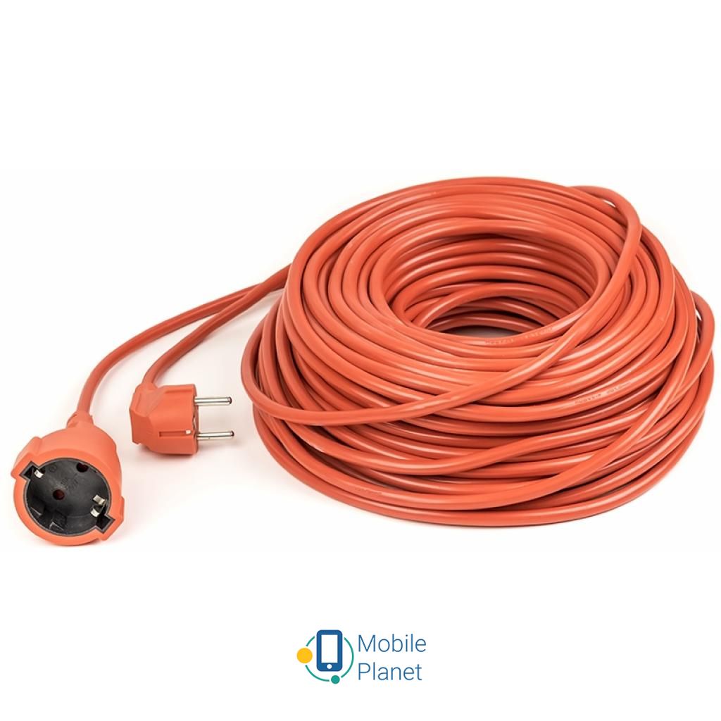 Мережевий фільтр PowerPlant 40 м, 3x2.5мм2, 16А, (JY-3024/40) (PPCA16M40S1L) (UA)