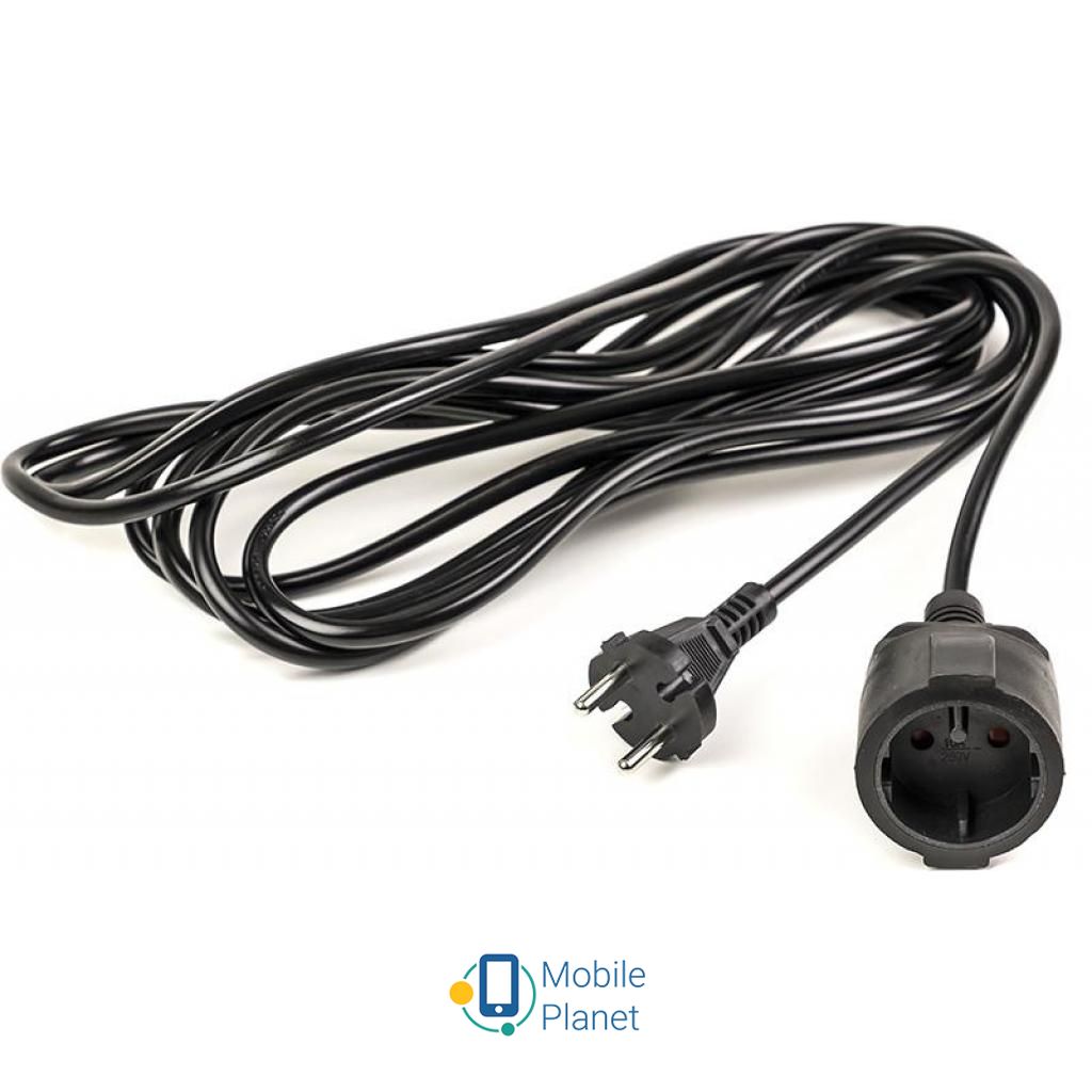 Мережевий фільтр PowerPlant 5 м (JY-3021/5) (PPEA08M50S1) (UA)