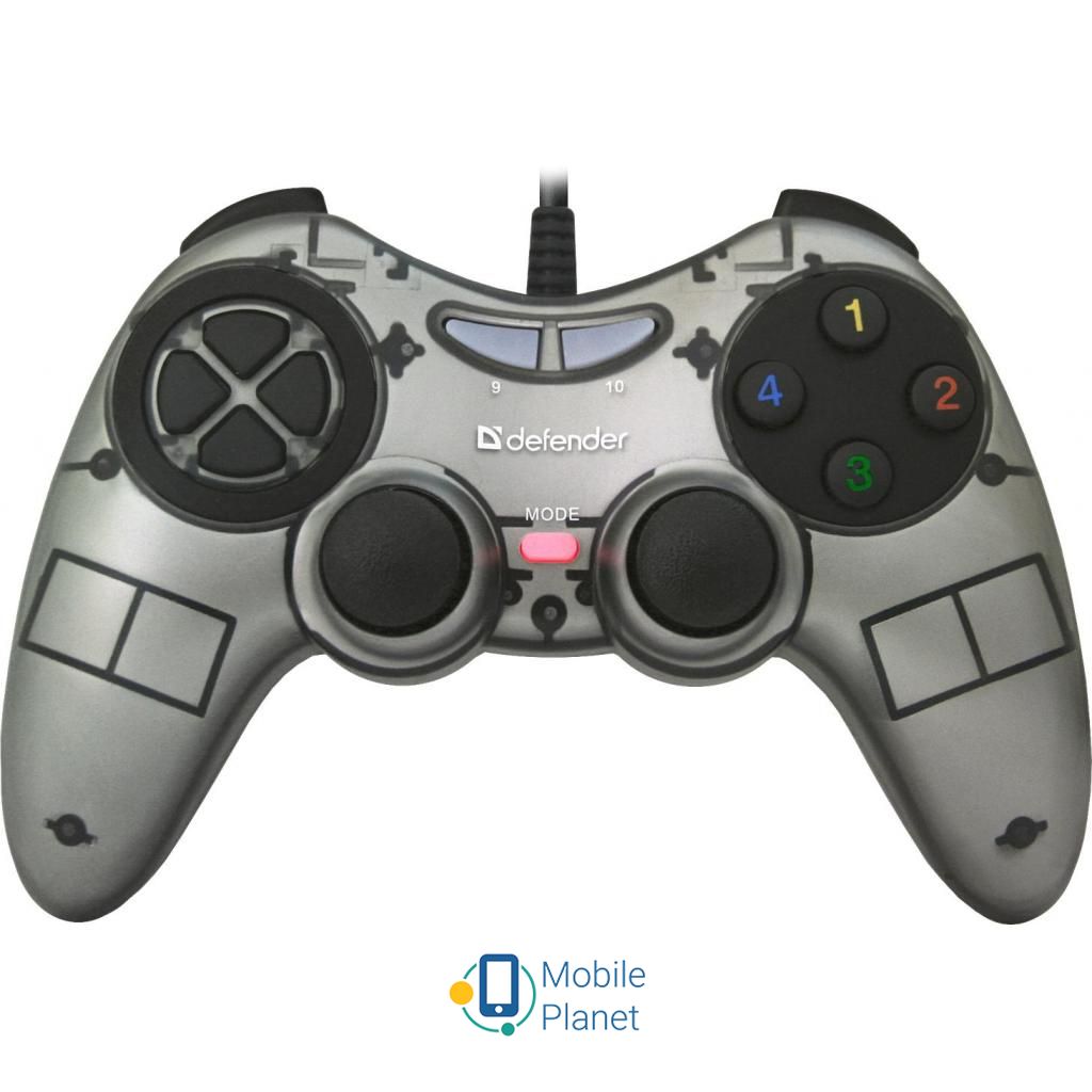 Геймпад Defender Zoom USB Xinput (64244) (UA)