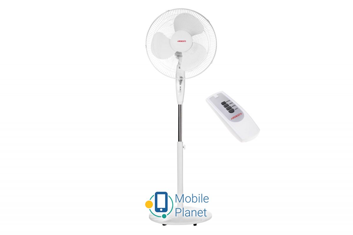 Вентилятор ARDESTO FN-R1608RW з ПДУ (UA)