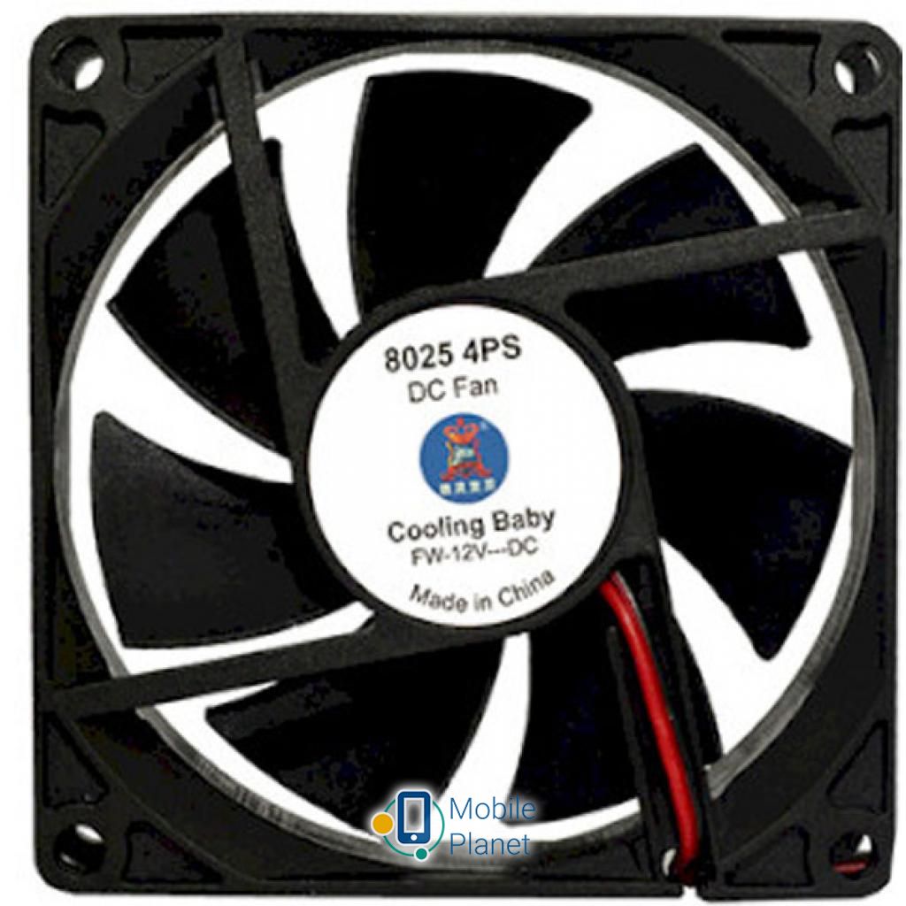 Кулер для корпуса Cooling Baby 8025 4PS (UA)