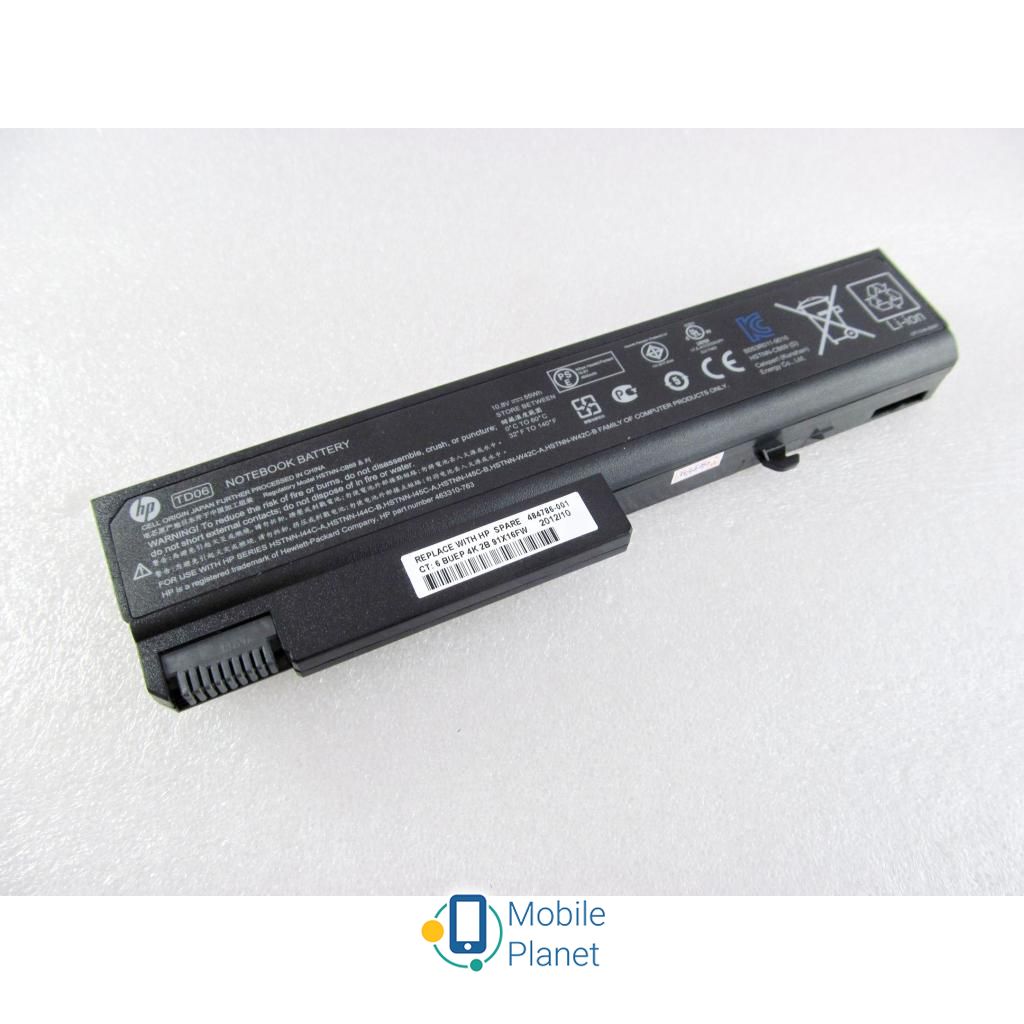 Аккумулятор для ноутбука HP ProBook 6530b HSTNN-UB69 55Wh (5100mAh) 6cell 10.8V Li-ion (A41748) (UA)