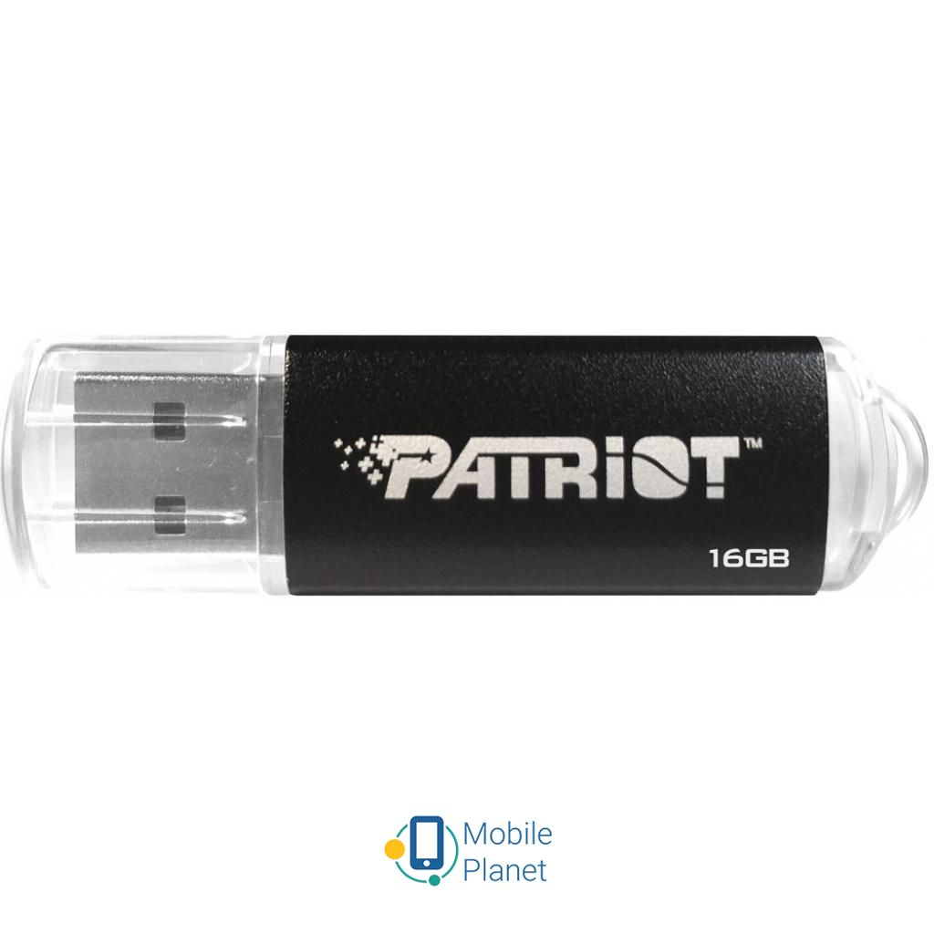 Флеш пам `ять Patriot 16GB Xporter Pulse Black USB 2.0 (PSF16GXPPBUSB) (UA)